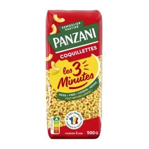 Pâtes coquillettes Panzani En 3 min - 500g