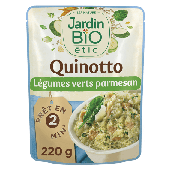Jardin Bio étic Quinotto légumes parmesan - 220g