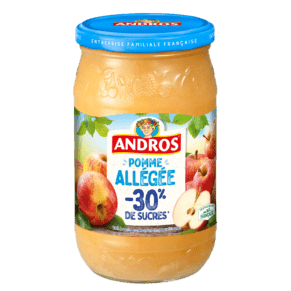 Dessert Andros Pomme allégé - 730g