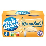 Dessert Riz au Lait Mont Blanc – 4x125g