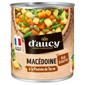 D'Aucy Macédoine de légumes Égouttée - 530g