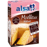 Alsa Préparation Gâteau Moelleux Nature – 435g